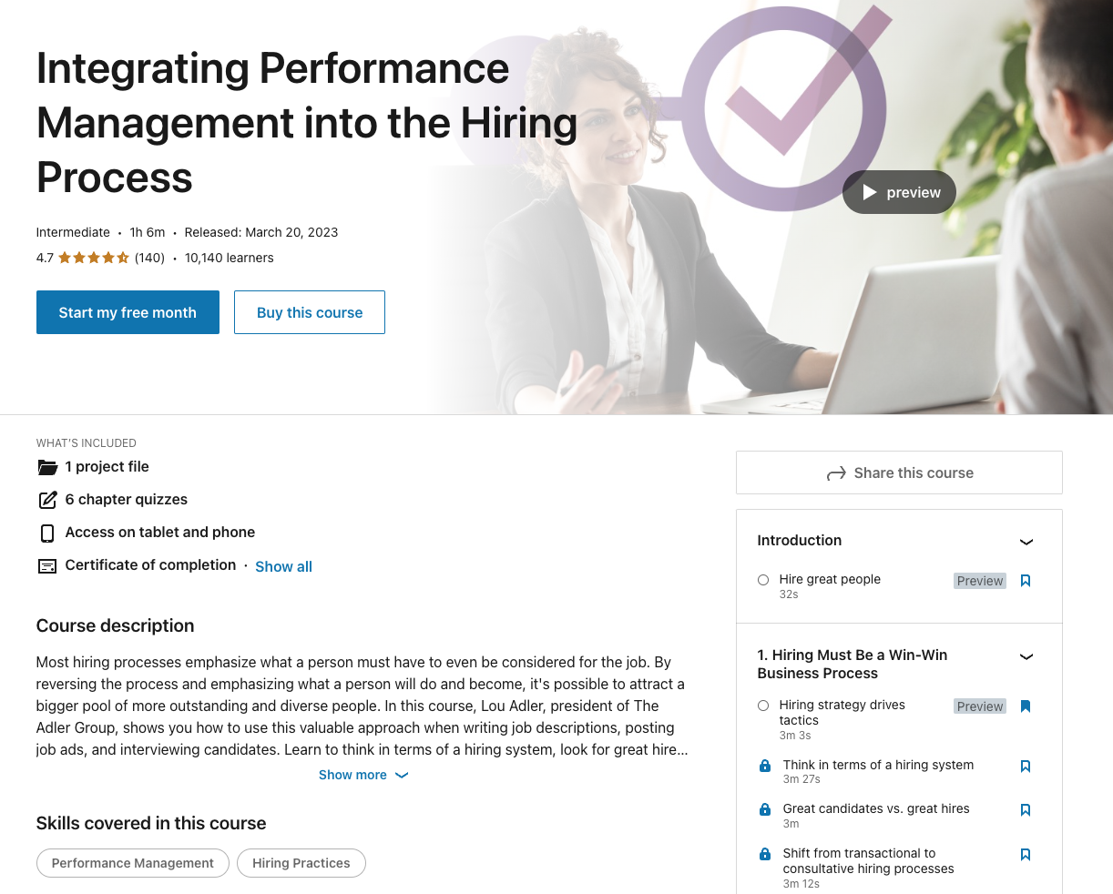 lil-integrating Integrating Performance Management into the Hiring Process